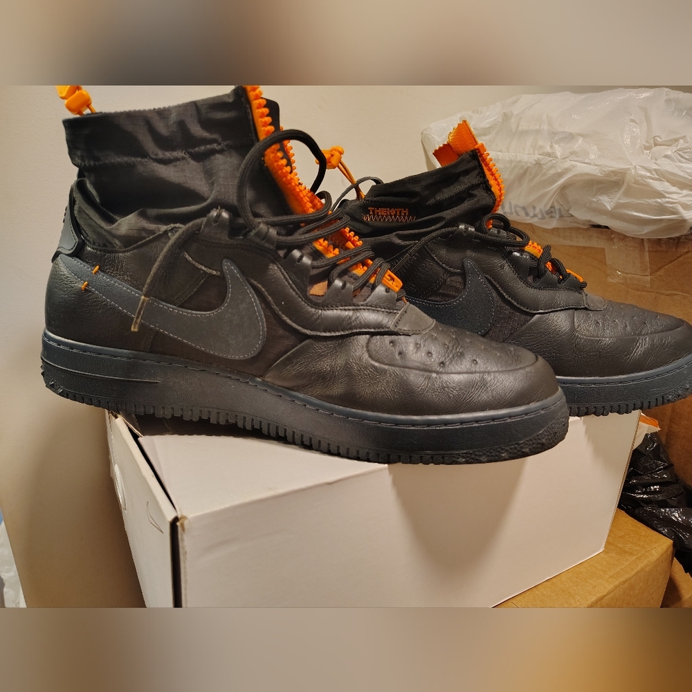 Size 14 - Gore-Tex x Nike Air Force 1 WTR Boot. High The 10TH Read (Below) - Picture 5 of 13